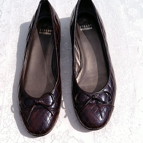 Stuart Weitzman Shoes - Stuart Weitzman  Ballet Flats Brown Shoes sz.10M
